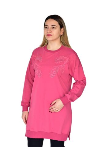 Kadın Nakışlı Tunik BGL-ST03276 NAR - 44