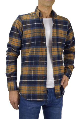 Erkek Uzun Kol Silim Fit Oduncu Gömlek BGL-ST01687