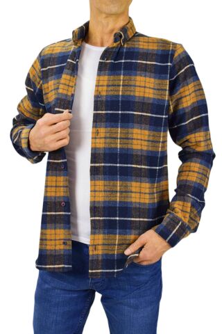 Erkek Uzun Kol Silim Fit Oduncu Gömlek BGL-ST01687