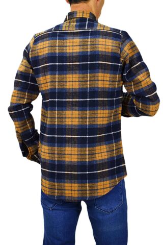 Erkek Uzun Kol Silim Fit Oduncu Gömlek BGL-ST01687