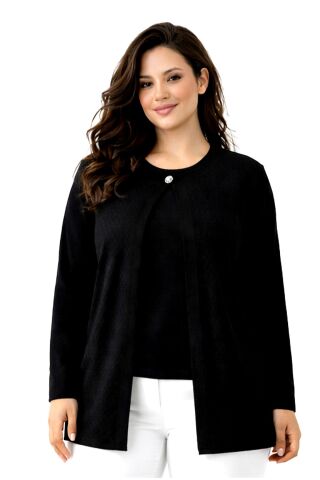 Kadın Anne Triko 2 Li  Hırka Takım BGL-ST05294