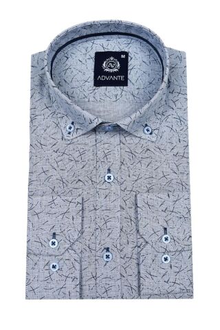 Erkek Uzun Kol Silim Fit Gömlek BGL-ST01688