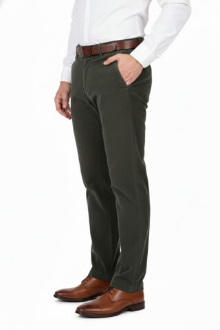 Erkek Kadife Pantolon Regular Kalıp BGL-ST05055 HAKİ - 54