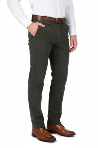 Erkek Kadife Pantolon Regular Kalıp BGL-ST05055 HAKİ - 54
