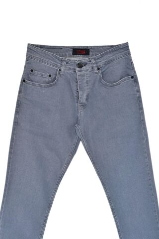 Erkek Jeans Pantolon Silim Fitt 310 BGL-ST03463 GRİ - 32/34