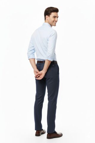 Erkek Kışlık Kanvas Pantolon BGL-ST03958 LACİVERT - 54