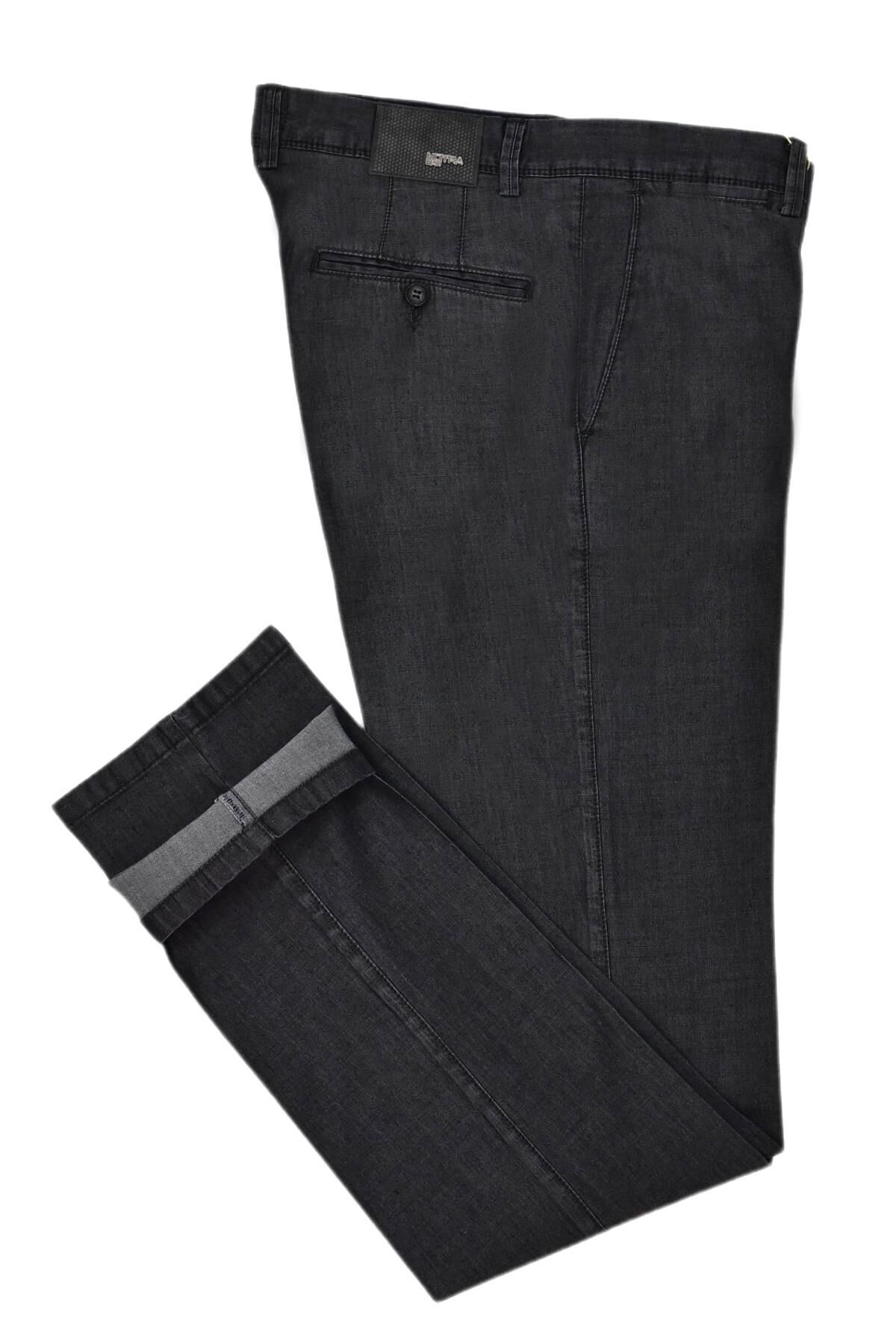 Erkek Spor Yan Cep Kot Pantolon 290 BGL-ST03814 FÜME - 46