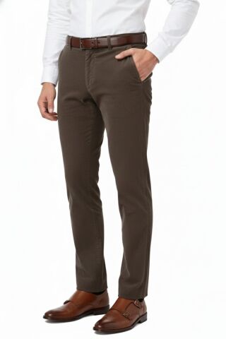 Erkek Kadife Pantolon Regular Kalıp BGL-ST05055 KAHVE - 50