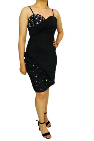 Kadın Abiye Elbise Kısa PRT077004 GRİ - 36