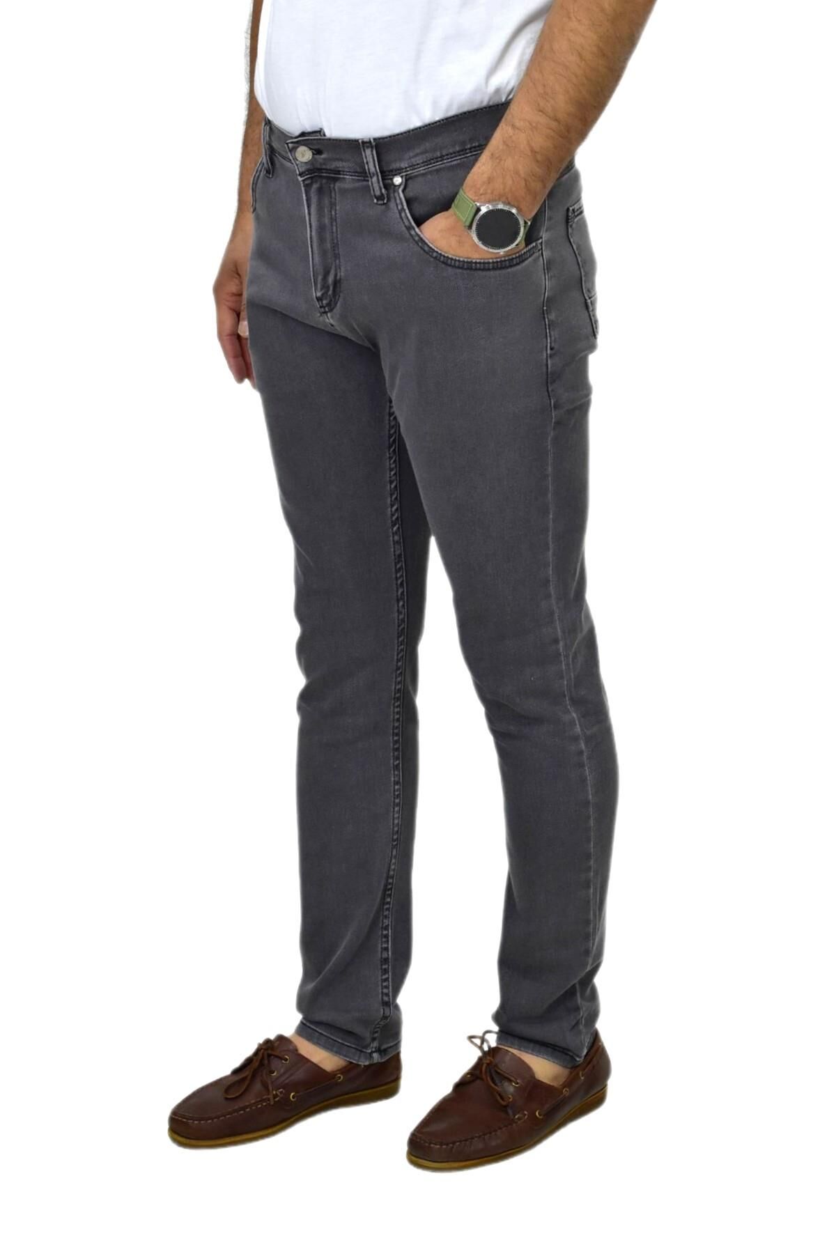 Erkek Comfort Fit Jeans Pantolon 1602 BGL-ST04514 K.GRİ - 31/34