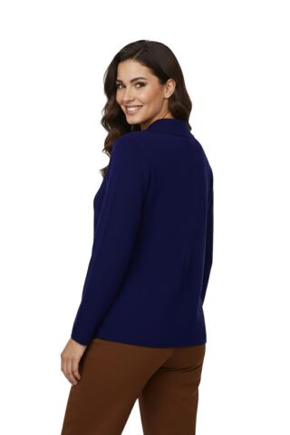 Kadın Kruvaze Düğmeli Triko Hırka BGL-ST05075