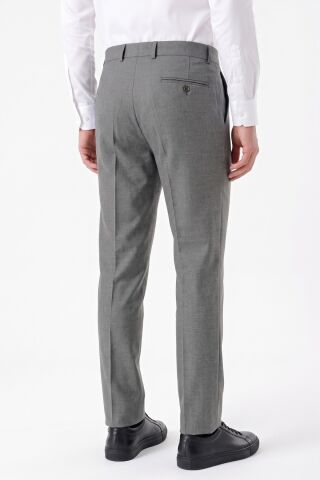 Erkek Gri Kumaş Lise Okul Pantolonu Klasik Kesim BGL-ST05676