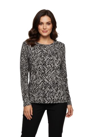 Kadın Yumoş Sıfır Yaka Bluz BGL-ST05143