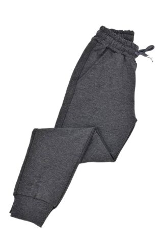 Çocuk Eşofman Altı Paça Manşetli Kız Erkek BGL-ST04726 FÜME - 5 Yaş