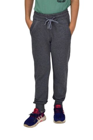 Çocuk Eşofman Altı Paça Manşetli Kız Erkek BGL-ST04726 FÜME - 5 Yaş