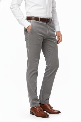 Erkek Kadife Pantolon Regular Kalıp BGL-ST05055 TAŞ - 50