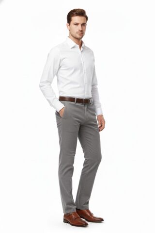 Erkek Kadife Pantolon Regular Kalıp BGL-ST05055 TAŞ - 50