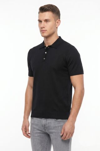Erkek Polo Yaka Kısa Kollu Triko Tişört Regular Kalıp BGL-ST05560 HAKİ - M