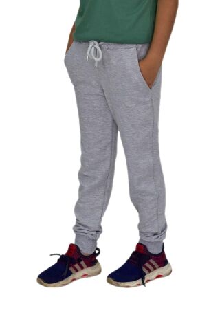 Çocuk Eşofman Altı Paça Manşetli Kız Erkek BGL-ST04726 GRİ - 14 YAŞ