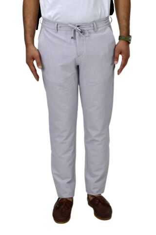 Erkek Jogger Gofre Lastikli Pantolon 1998 BGL-ST04423 A.GRİ - 46