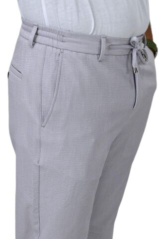 Erkek Jogger Gofre Lastikli Pantolon 1998 BGL-ST04423 A.GRİ - 46