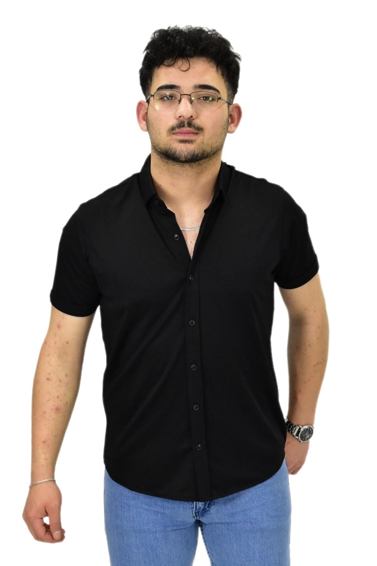 Erkek Gömlek Yaka Düğmeli Merserize Tişört 4410 BGL-ST04530