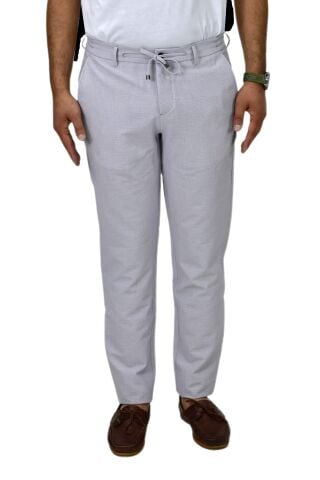 Erkek Jogger Gofre Lastikli Pantolon 1998 BGL-ST04423 A.GRİ - 50