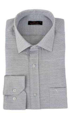 Erkek Klasik Uzun Kol Petek Dokulu Gömlek BGL-ST02762