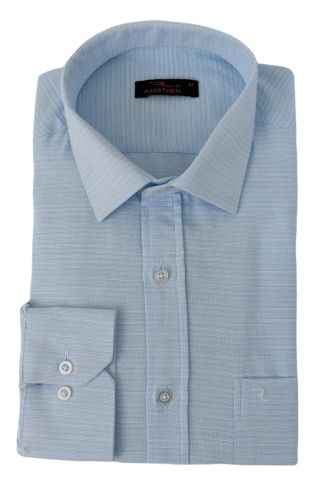 Erkek Klasik Uzun Kol Petek Dokulu Gömlek BGL-ST02762