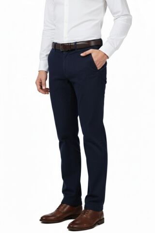 Erkek Kışlık Kanvas Pantolon Klasik Kalıp 1368 BGL-ST04826 A.LACİVERT - 44