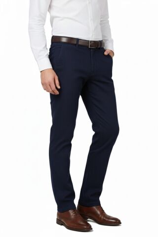 Erkek Kışlık Kanvas Pantolon Klasik Kalıp 1368 BGL-ST04826 A.LACİVERT - 44
