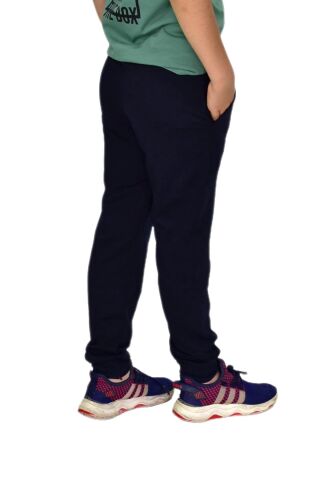 Çocuk Eşofman Altı Paça Manşetli Kız Erkek BGL-ST04726 LACİVERT - 15 YAŞ