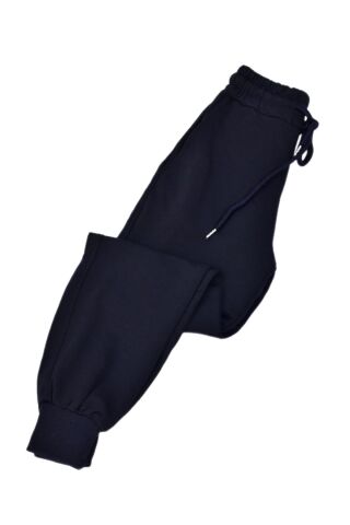 Çocuk Eşofman Altı Paça Manşetli Kız Erkek BGL-ST04726 LACİVERT - 15 YAŞ