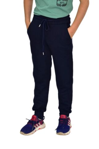 Çocuk Eşofman Altı Paça Manşetli Kız Erkek BGL-ST04726 LACİVERT - 15 YAŞ