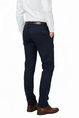 Erkek Kışlık Kanvas Pantolon Klasik Kalıp 1368 BGL-ST04826 A.LACİVERT - 50