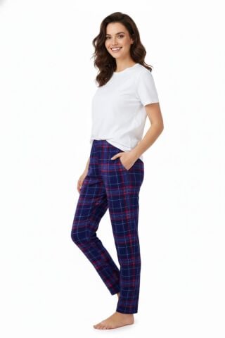 Kadın Tek Penye Pijama Alt BGL-ST05005 YEŞİL - XL