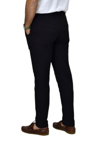 Erkek Jogger Gofre Lastikli Pantolon 1998 BGL-ST04423 SİYAH - 46