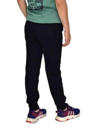 Çocuk Eşofman Altı Paça Manşetli Kız Erkek BGL-ST04726 SİYAH - 8 YAŞ