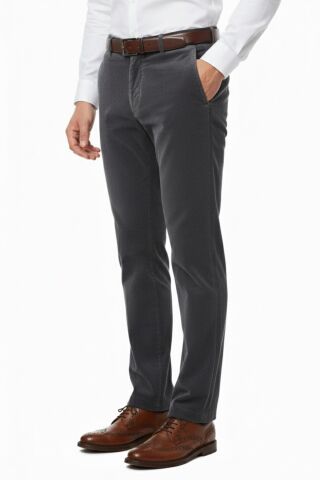 Erkek Kışlık Kadife Pantolon Klasik Kalıp BGL-ST04827 K.GRİ - 52