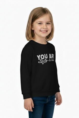 Kız Çocuk Baskılı Sweatshirt BGL-ST05266