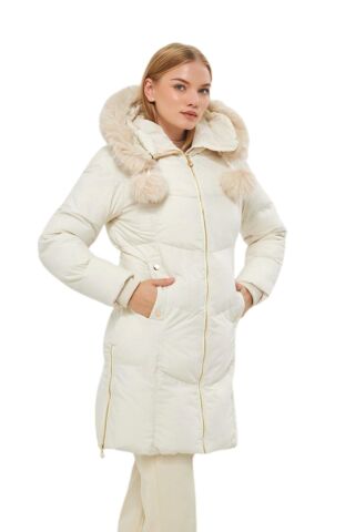 Kadın Spor Kapüşonlu Mont  M5304 BGL-ST03222