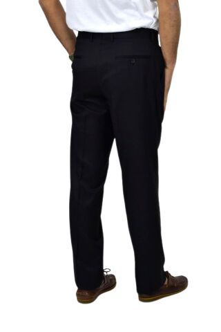 Erkek Pileli Klasik  Kumaş Pantolon P1174 BGL-ST04410 SİYAH - 48