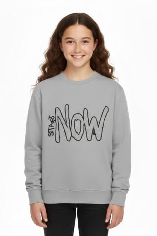 Kız Çocuk Baskılı Sweatshirt BGL-ST05267