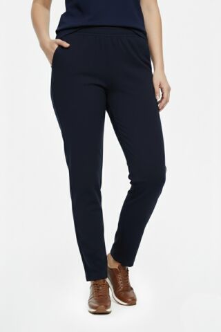 Kadın Lastikli Cepli Pantolon BGL-ST03338 LACİVERT - 2XL