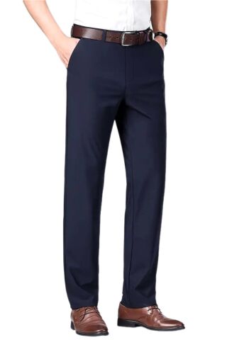Erkek Klasik Büyük Beden Kumaş Pantolon P1172 BGL-ST04406 LACİVERT - 62