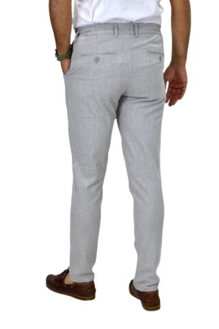 Erkek Jogger Silim Fit Kumaş Pantolon P1000 BGL-ST03830 GRİ - 34