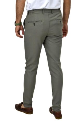 Erkek Jogger Silim Fit Kumaş Pantolon P1000 BGL-ST03830 HAKİ - 31/34