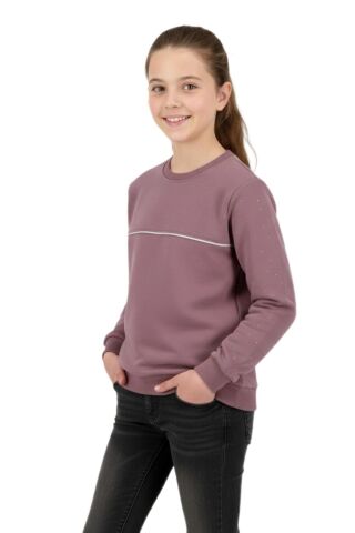 Kız Çocuk Taşlı Sweatshirt BGL-ST05268 G.KURUSU - 11 YAŞ