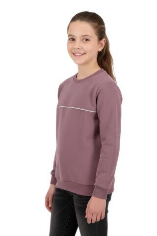 Kız Çocuk Taşlı Sweatshirt BGL-ST05268 G.KURUSU - 12 YAŞ