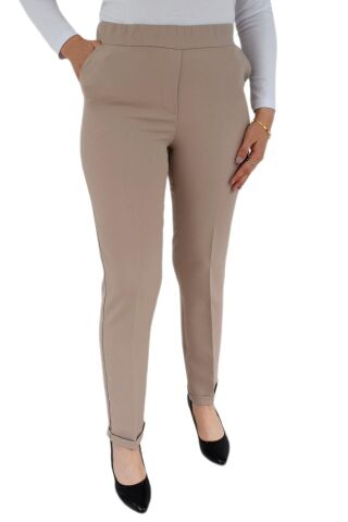 Kadın Duble Paça Kumaş Pantolon BGL-ST02695
